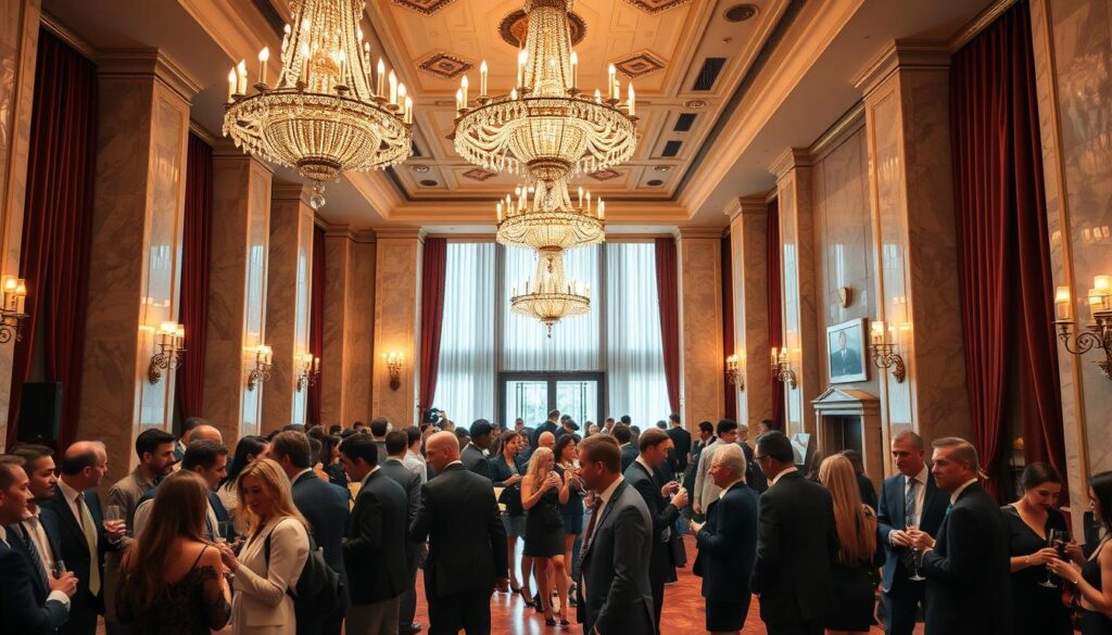 Luxury networking events